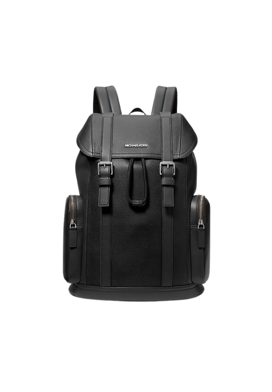 ( PREORDER ) Michael Kors Cooper Pebbled Leather Backpack Backpack In Black 37S5LCOB8L