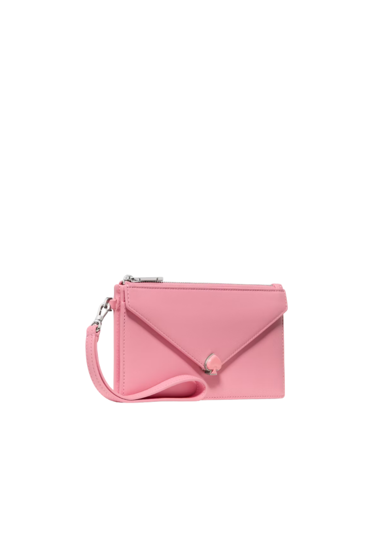 Kate Spade Yours Truly Wristlet Envelope In Grapefruit KN781