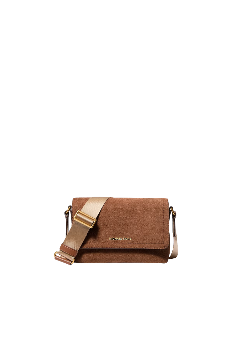 ( PREORDER ) Michael Kors Hudson Mini Crossbody Bag In Luggage 33F6GHDM5S