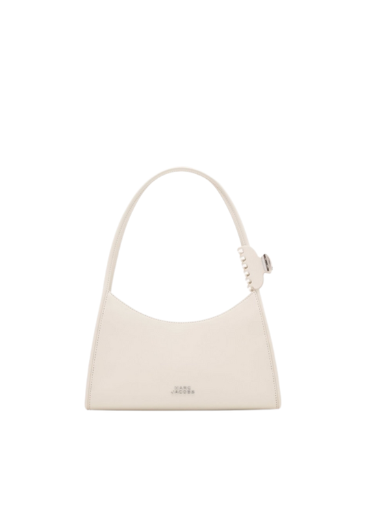 Marc Jacobs The Glam Claw Clip Shoulder Bag In Cotton White 2P5HSH026H02