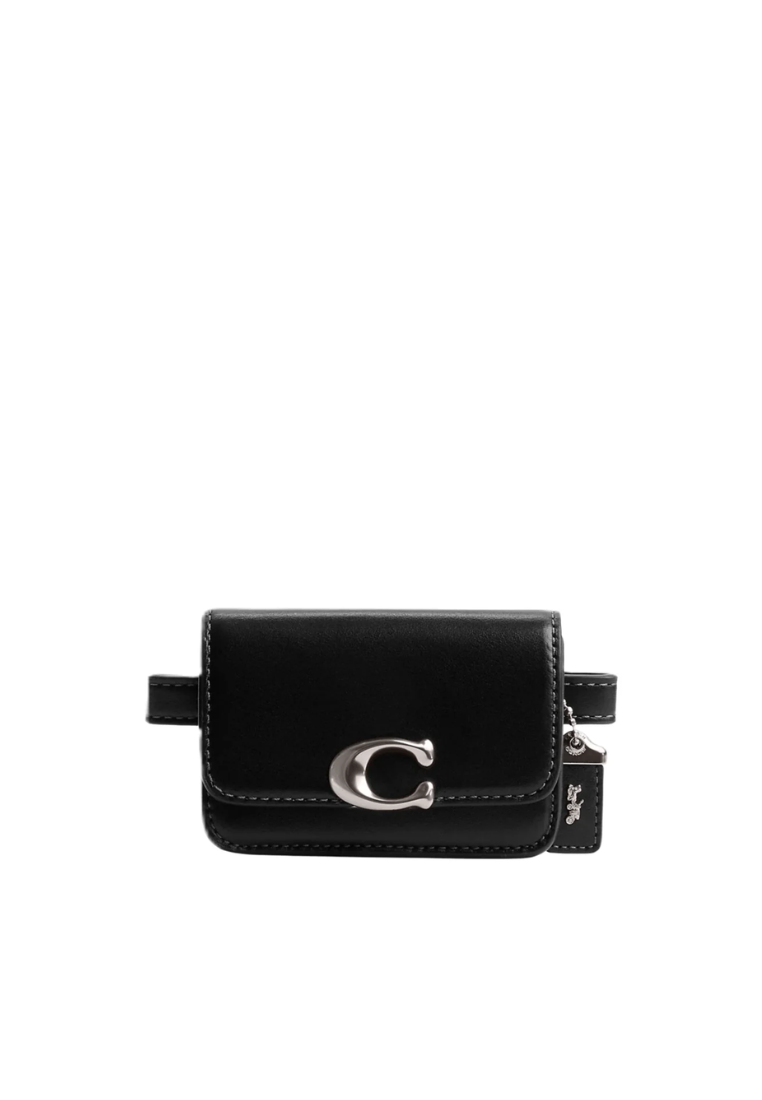 Coach Bandit Card Case Belt Bag In Black CM433