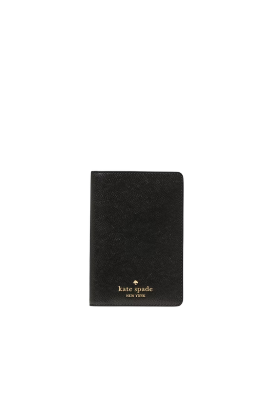 ( PREORDER ) Kate Spade Passport Card Holder In Black KN778
