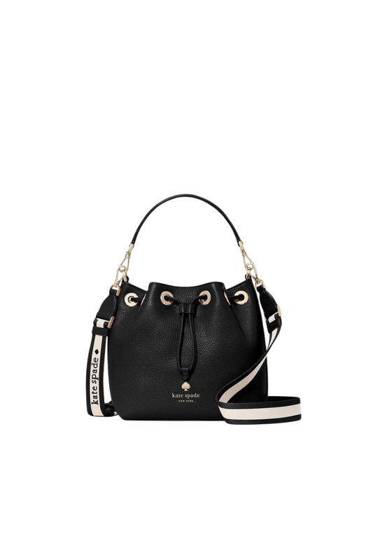 Kate Spade Emma Small Bucket Bag In Black KK071