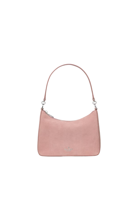 ( PREORDER ) Kate Spade Margot Suede Medium Shoulder Bag In Dusk Rose KP191