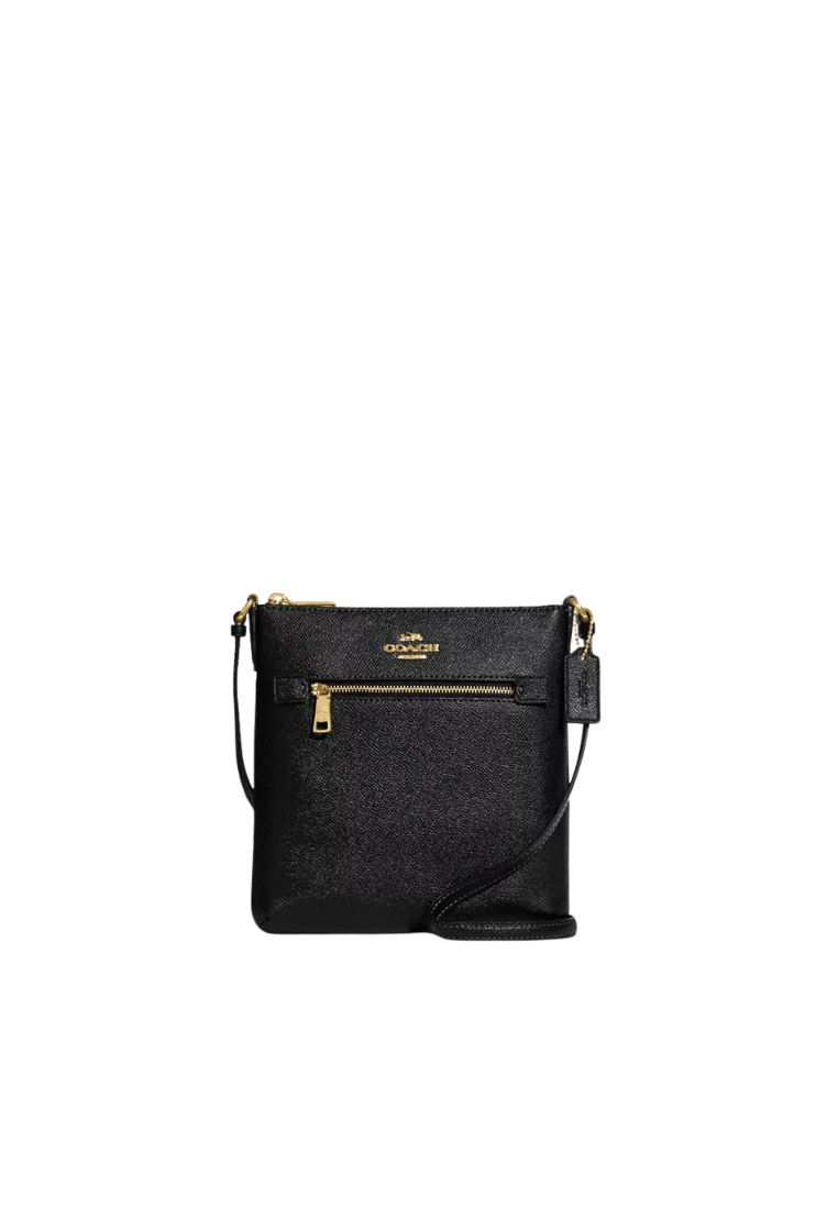 Coach Mini Rowan File Bag In Black CV405