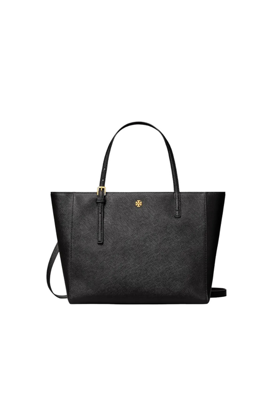 Tory Burch Emerson Small Tote Bag 1360910522 In Black