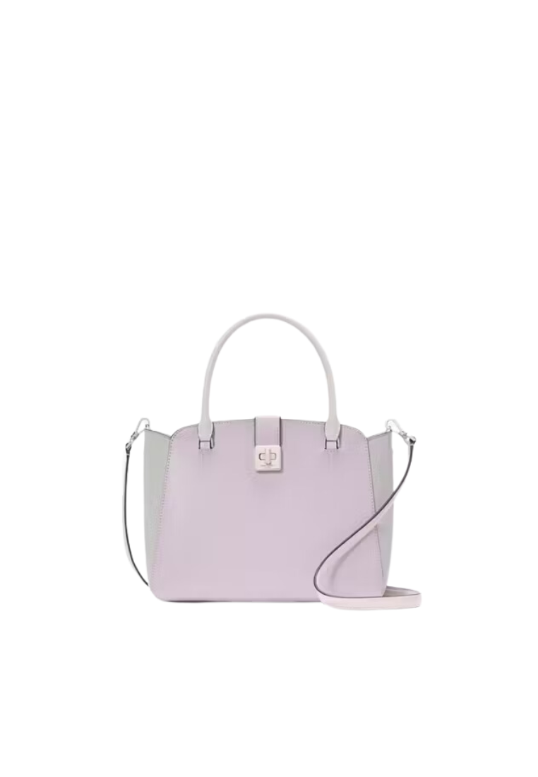 Kate Spade Phoebe Colorblock Medium Satchel Bag In Violet Mist KG747