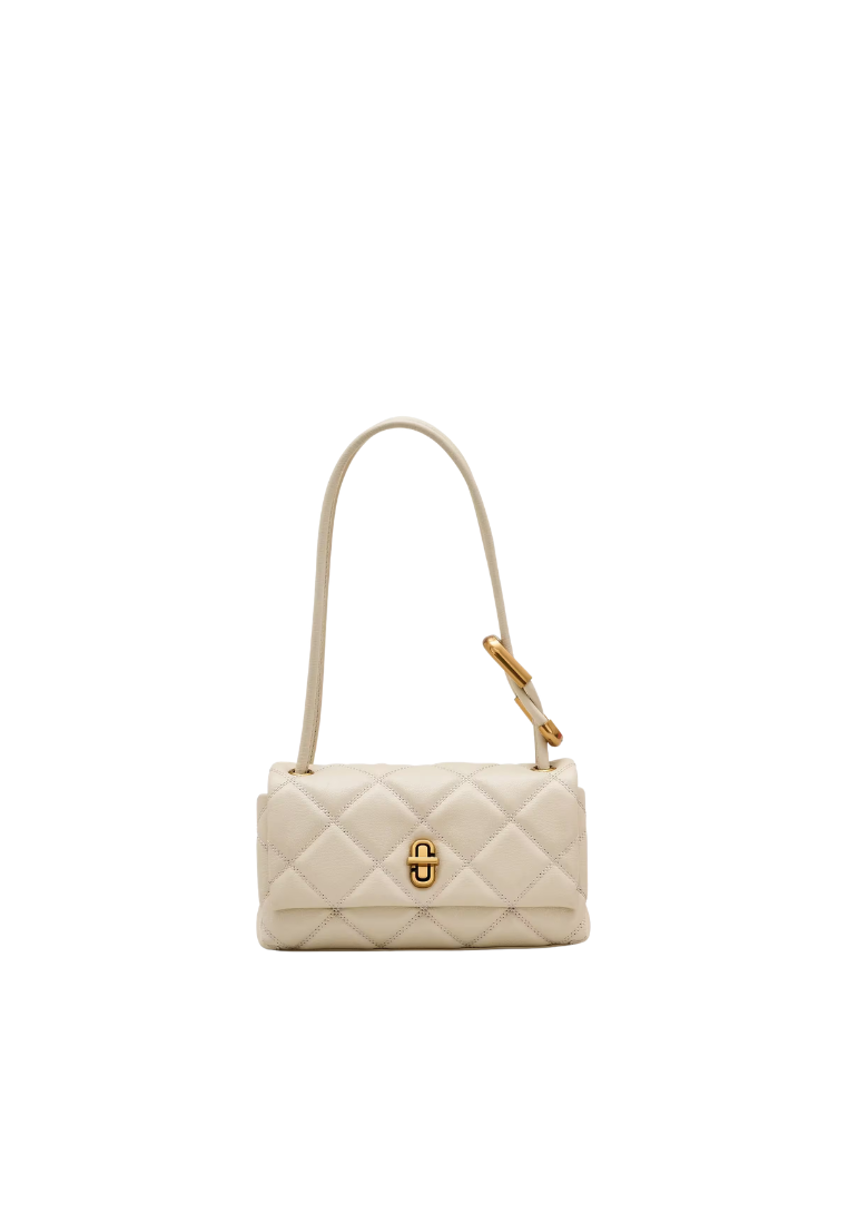 Marc Jacobs The Quilted Mini Dual Shoulder Bag In Cloud White 2S5HSH023H02