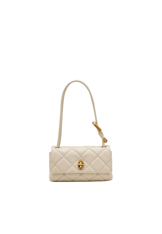 Marc Jacobs The Quilted Mini Dual Shoulder Bag In Cloud White 2S5HSH023H02