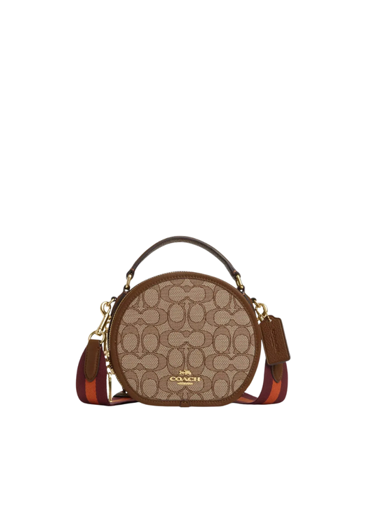 Coach Canteen Crossbody bag In Saddle Multi CO986