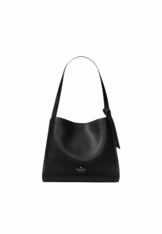 Kate Spade Knott Large Carryall Shoulder Bag In Black KM663