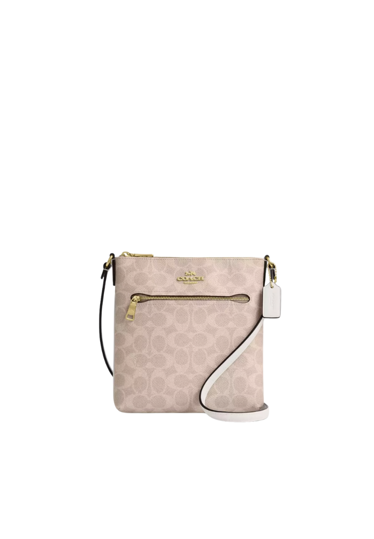 Coach Rowan File Crossbody Mini In Sand Chalk CW325