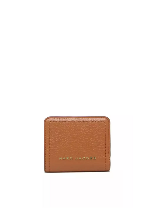 Marc Jacobs Groove Mini Wallet Compact In Smoked Almond S101L01SP21