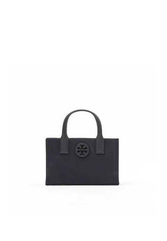 Tory Burch Ella Mini Tote Bag In Black 146437