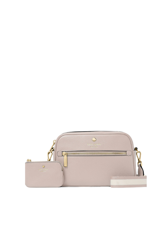 Kate Spade Emma Camera Crossbody Bag In Cozy Grey KK072