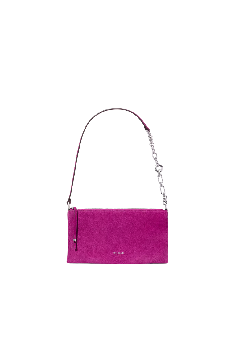 ( PREORDER ) Kate Spade Fling Suede Shoulder Bag In Beet KP571