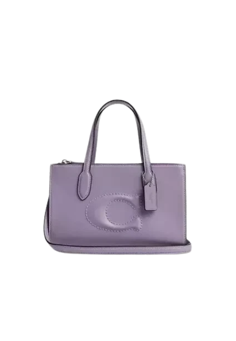 Coach Nina Tote Bag Small In Light Violet CR097