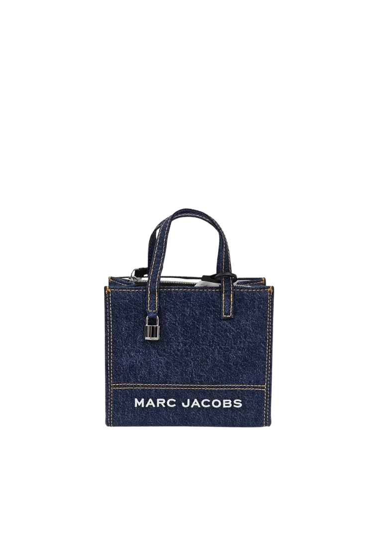 Marc Jacobs Mini Grind Denim Tote Bag In Denim 4S5HTT078H02