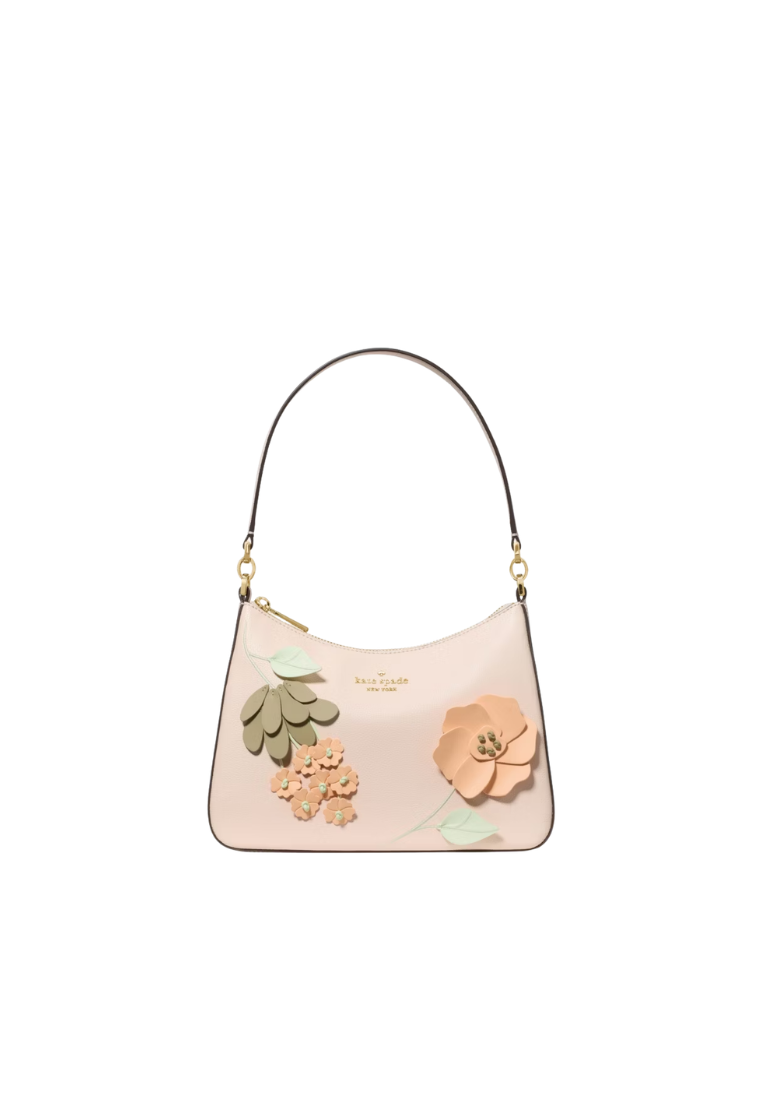 Kate Spade Margot Floral Shoulder Bag In Fresh Peach KP051