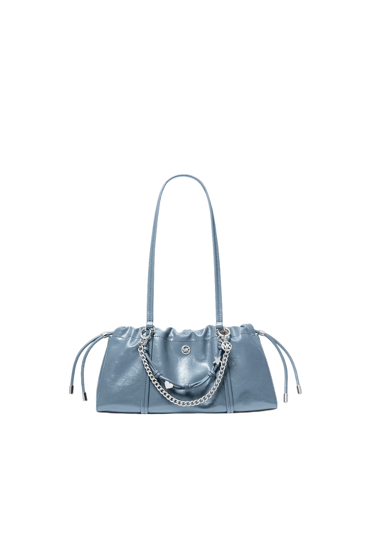 Michael Kors Matilda Small Cinched Shoulder Bag In Denim 35T6SMTL6U