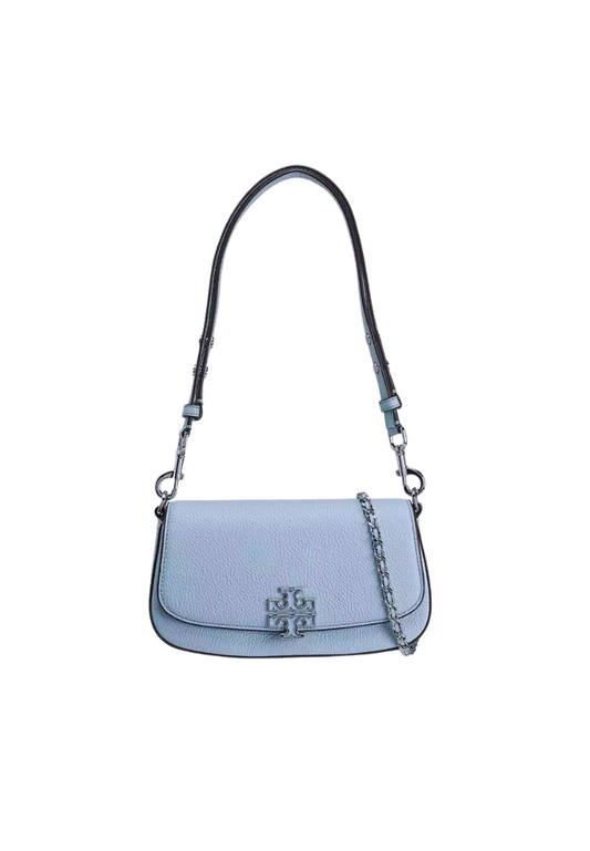 Tory Burch Britten Crossbody Bag In Blue Mist 138772