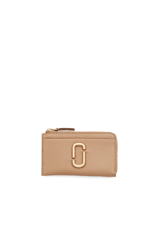 Marc Jacobs The Pebble J Marc Top Zip Wallet In Camel 2F5SMP067S01
