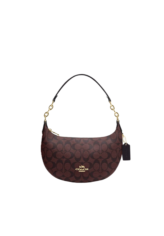 Coach Payton Shoulder Bag In Oxblood Multi CE620
