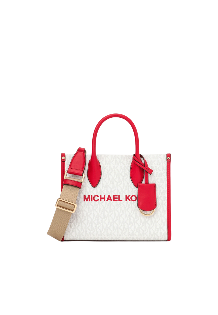 Michael Kors Mirella Small Logo Crossbody Bag In Bright Red Multi 35T4G7ZC5B