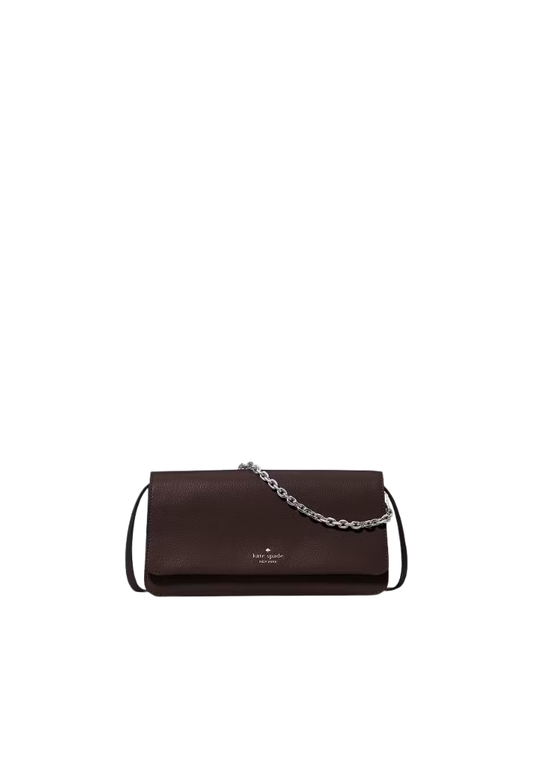Kate Spade Ivy Crossbody Bag In Hot Fudge KO455