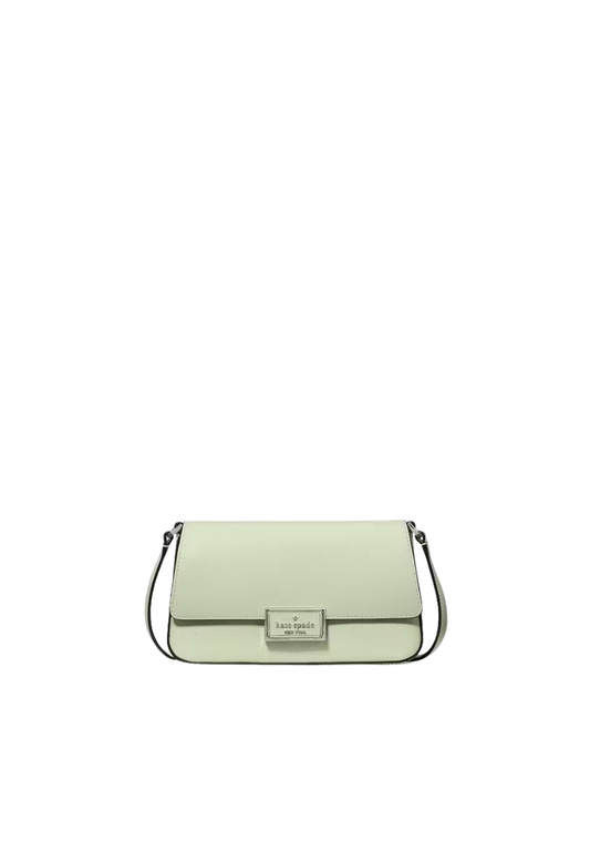 Kate Spade Reegan Mini Flap Crossbody Bag In Lime Frosting KM532