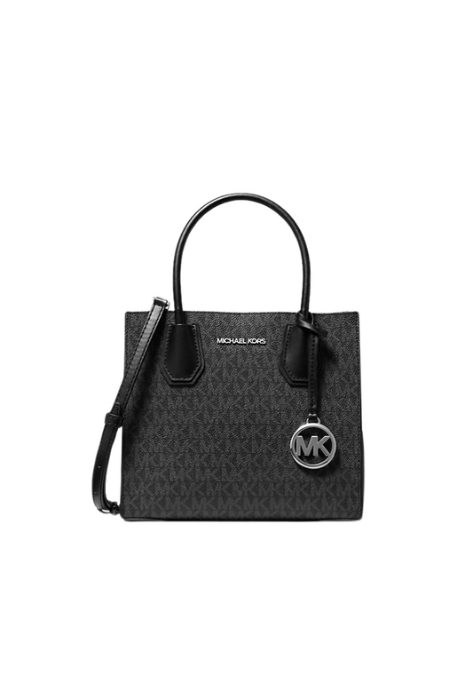 Michael Kors Medium Mercer 35T1SM9M2B Messenger Bag In Black