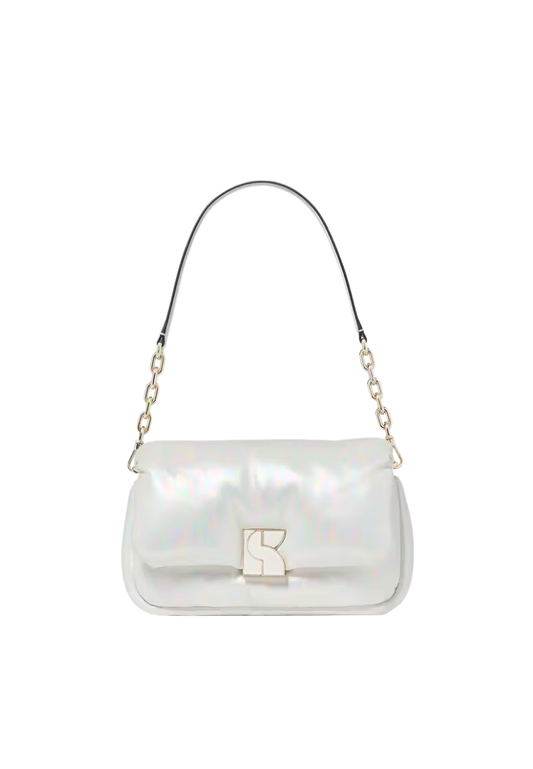 ( PREORDER ) Kate Spade Dakota Puffy Crossbody Bag In Cream Multi KI473