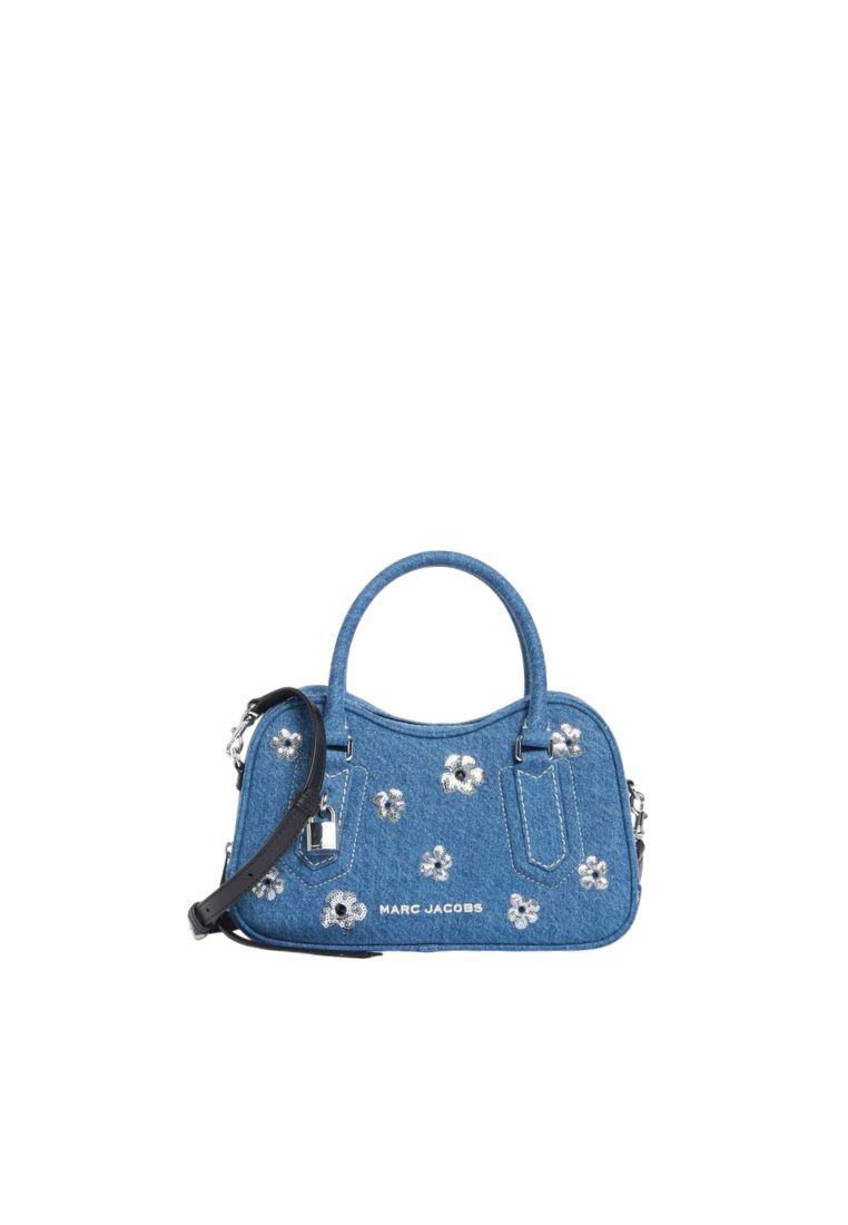 Marc Jacobs Daisy Sequin Shoulder Bag In Denim 4S6HSC001H02
