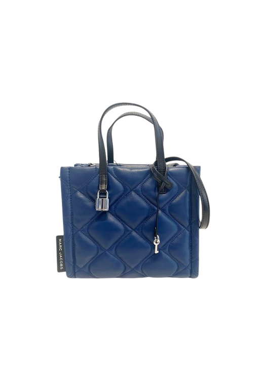 Marc Jacobs Quilted Mini Grind Tote Bag In Azure Blue H047L01RE22