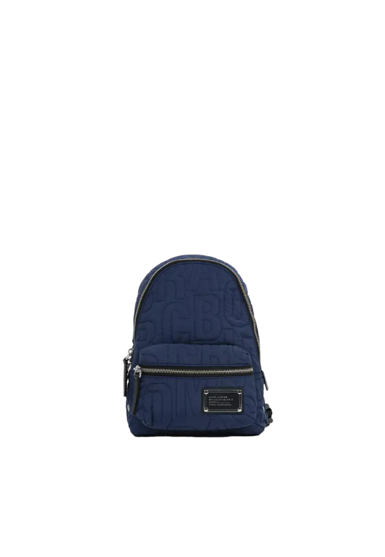 Marc Jacobs Mini Nylon Quilted Backpack In Azure Blue 4S4HBP002H02