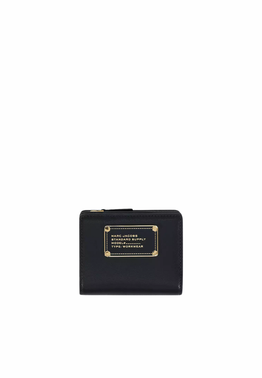 Marc Jacobs Mini Compact Wallet In Black 4S5SMP005S01