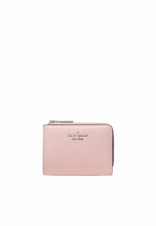 Kate Spade Lena Small L-Zip Wallet In Tutu Pink KL842