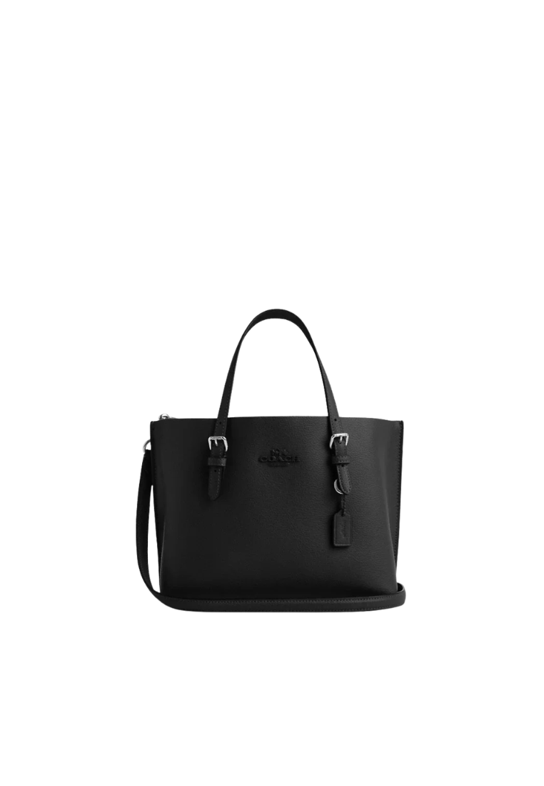 Coach Mollie Tote Bag 25 In Black CV966