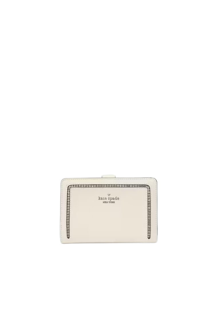 Kate Spade Madison Medium Compact Billfold Wallet In Meringue KJ053