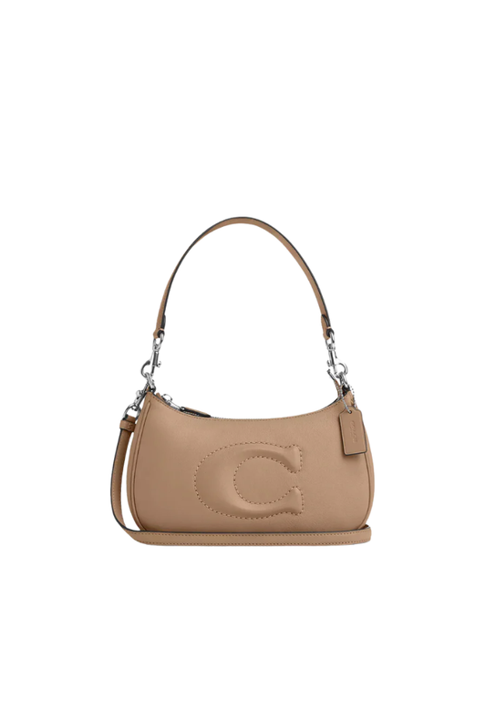 Coach Teri Shoulder Bag In Taupe CR099