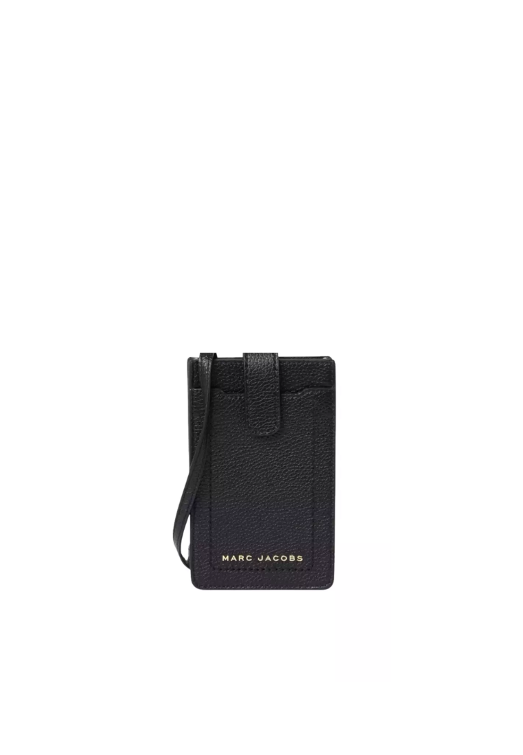 Marc Jacobs Groove Leather Phone Crossbody Bag In Black S107L01SP21