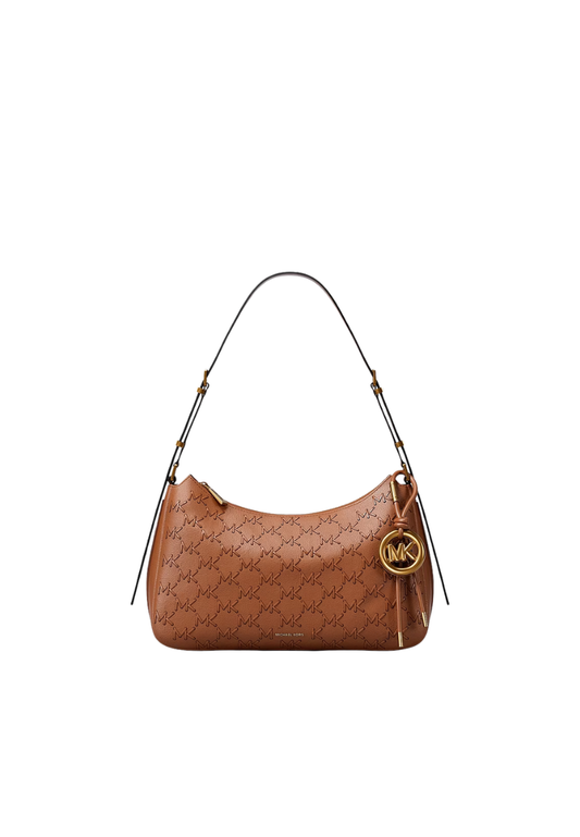 ( PREORDER ) Michael Kors Nolita Medium Shoulder Bag In Luggage 30T6AY5L2O