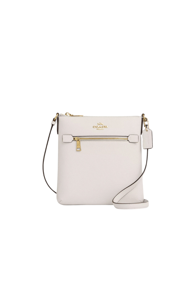 ( PREORDER ) Coach Mini Rowan Crossbody Bag In Gold Chalk CV405