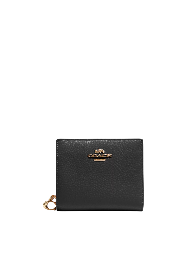 Coach Snap C2862 Wallet In Black