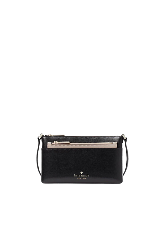 Kate Spade Sadie Set Crossbody Bag Top Zip In Black K7402