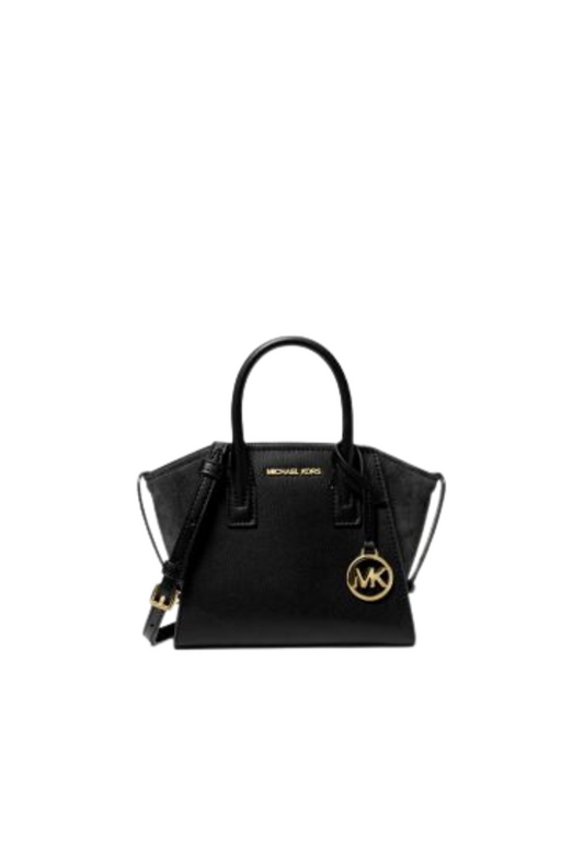 Michael Kors Avril Satchel Bag Extra Small In Black Noir 35F4G4VC0L