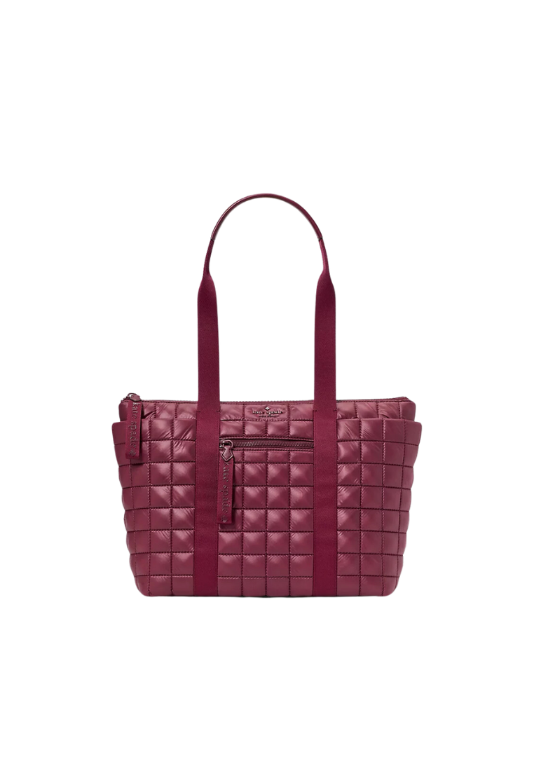 Kate Spade Camden Quilted Medium Tote Bag In Blackberry KI383