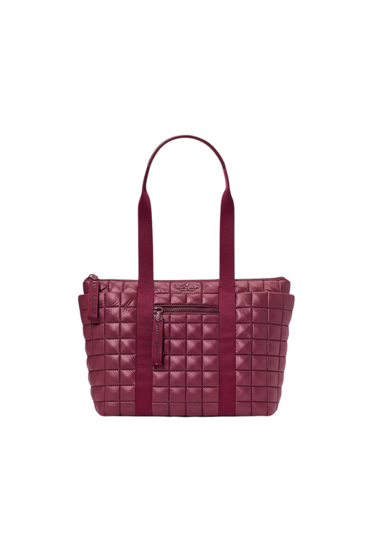 Kate Spade Camden Quilted Medium Tote Bag In Blackberry KI383