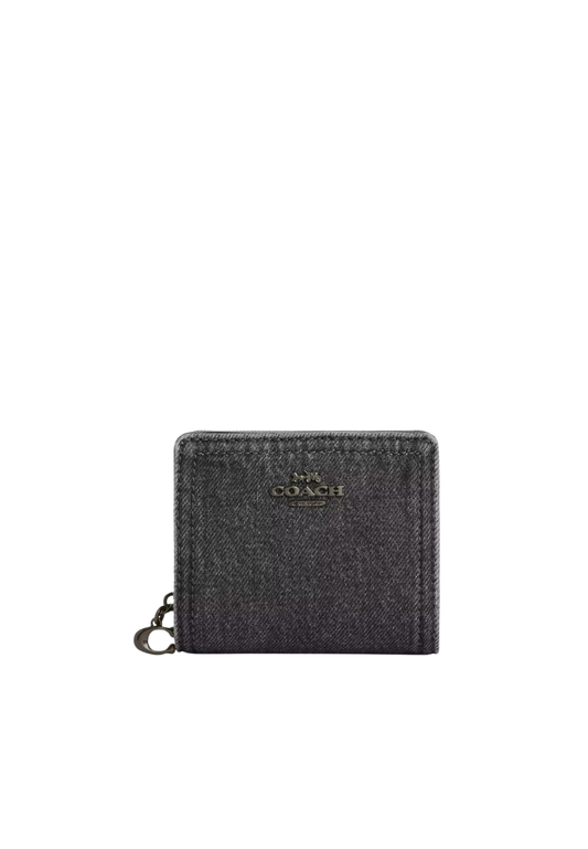 ( PREORDER ) Coach Snap Wallet In Washed Grey CAP07