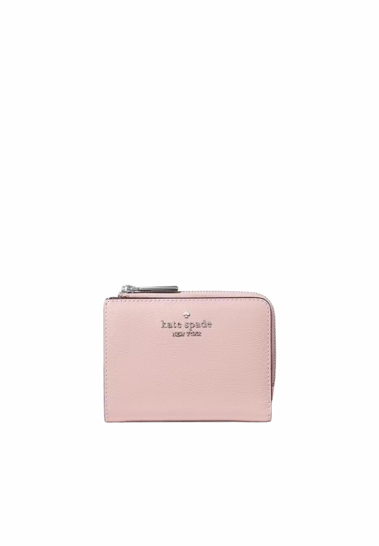 Kate Spade Madison Small L-Zip Wallet In Tutu Pink KN226